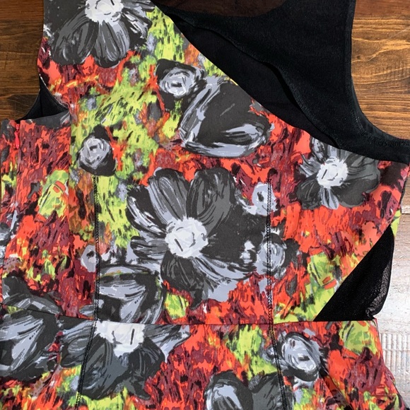 Rachel by Rachel Roy Cut Out Floral Print Dress in excellent condition - Picture 9 of 9